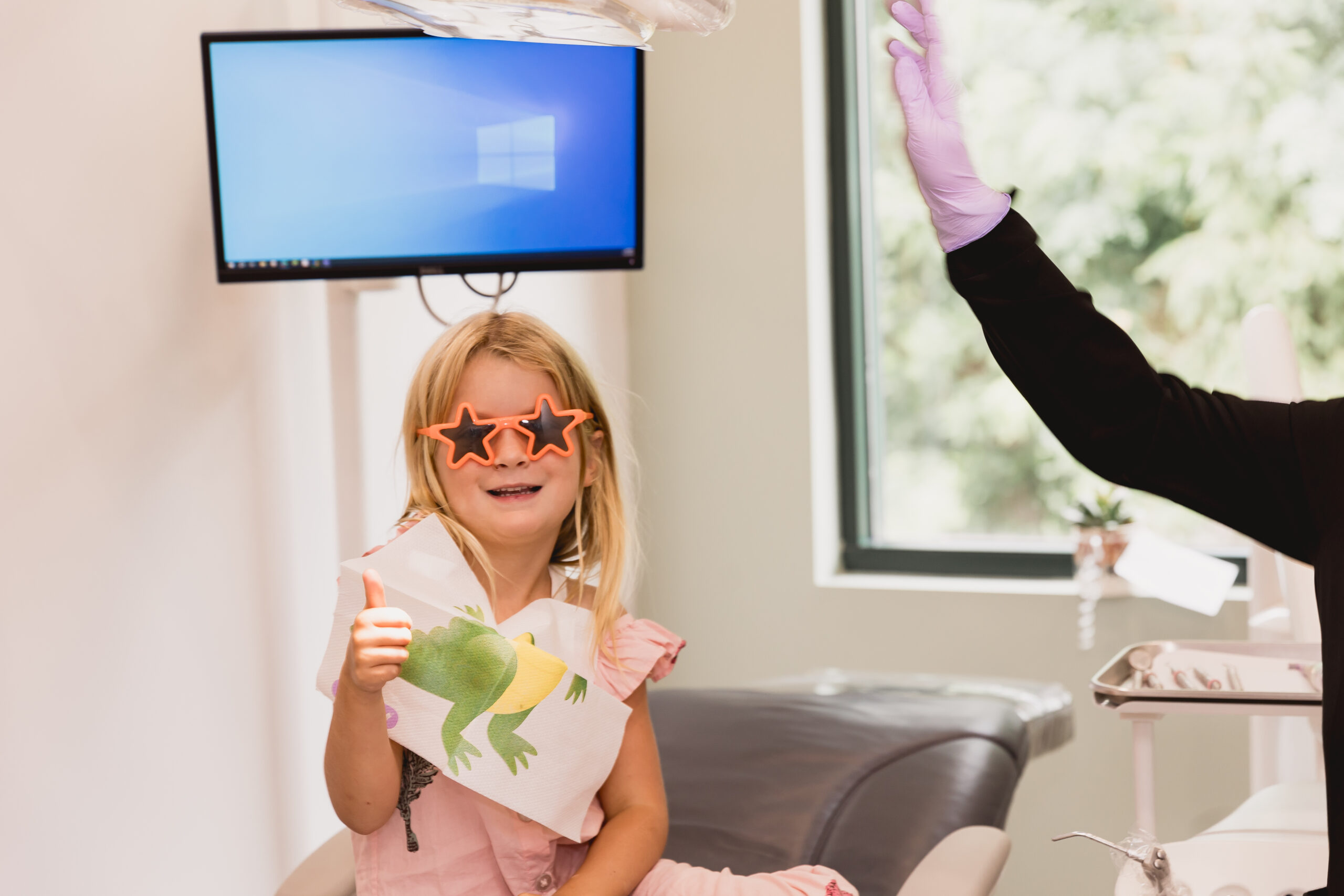 Dental crown procedure